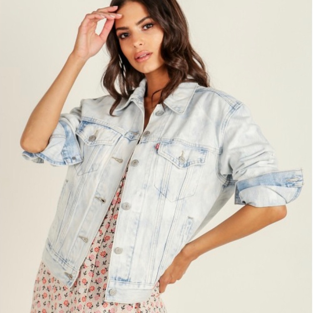 Levi’s Ex-Boyfriend Tie-Dye Trucker Jacket